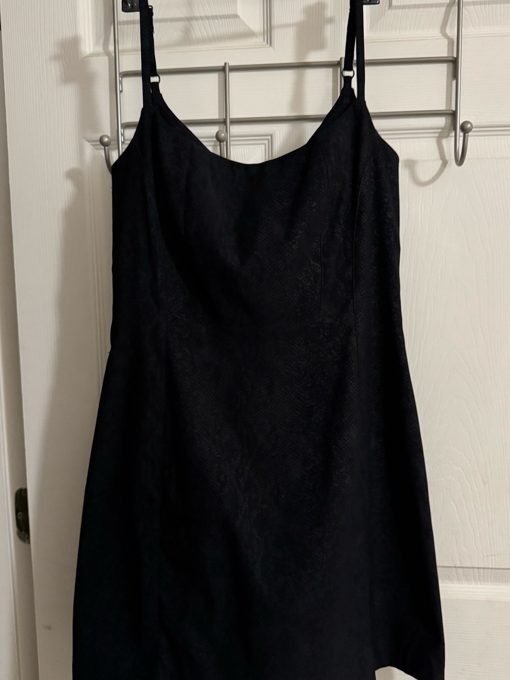 Express Black Dress with Adjustable Straps